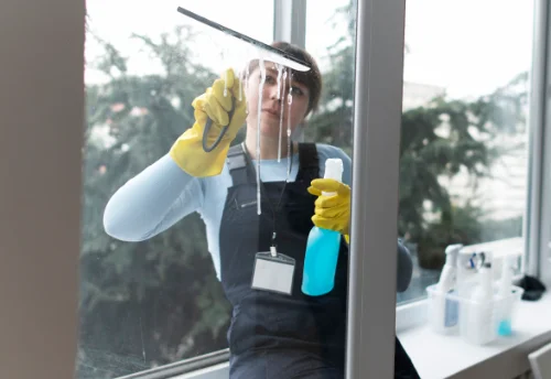 Nettoyage de vitres intérieures et extérieures à Trédaniel